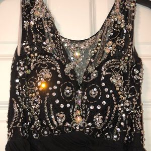 Black homecoming dress excellent condition!!